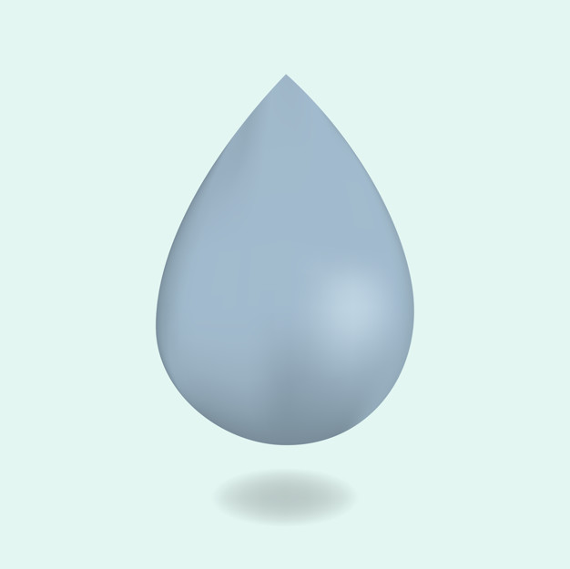 626x625 Vector Image Of Water Drop Icon Vector Free Download