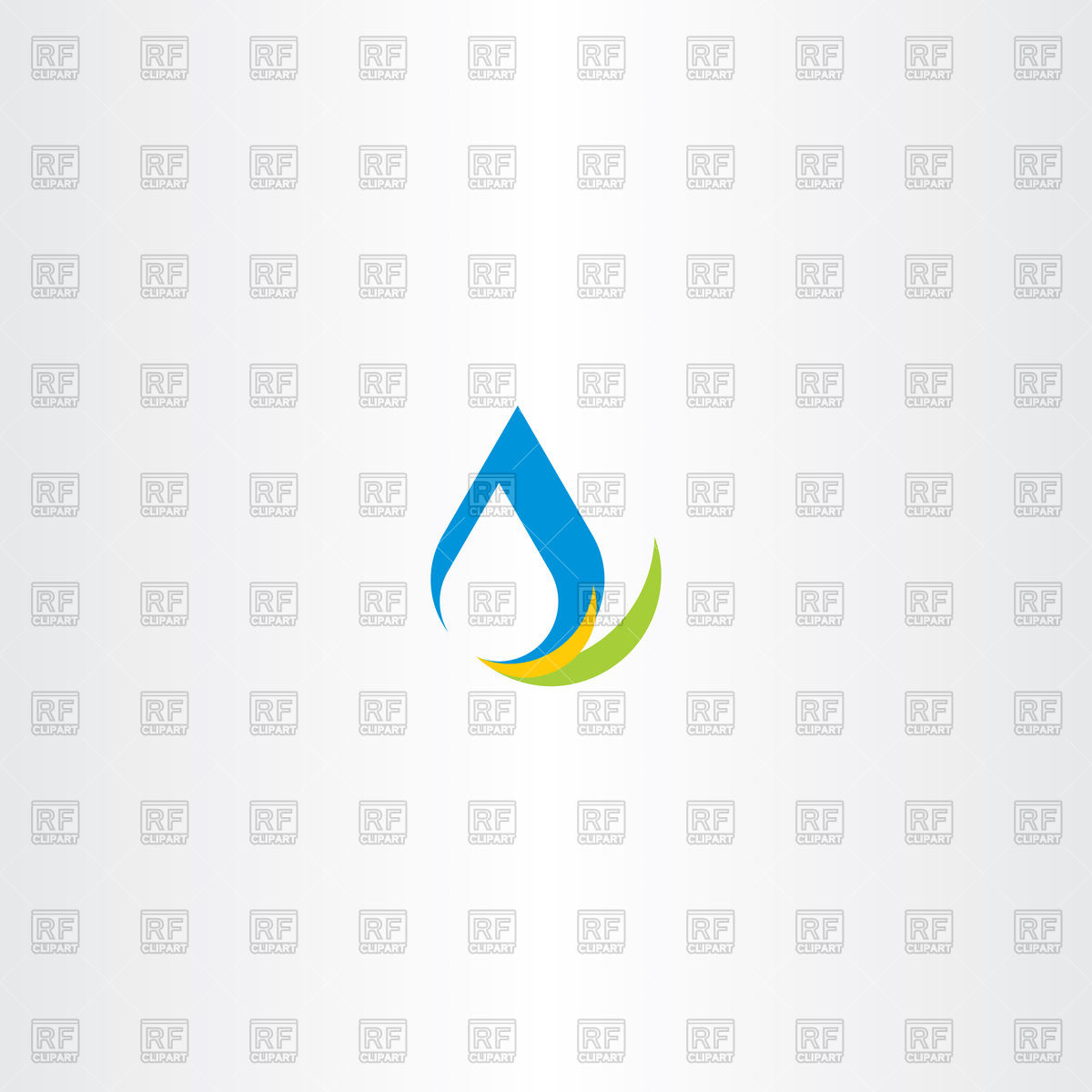 1200x1200 Fresh Water Drop Icon Vector Image Of Signs, Symbols, Maps