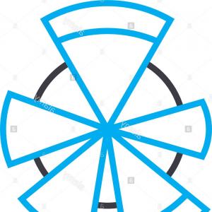 300x300 Water Drop Pie Chart Vector Cqrecords