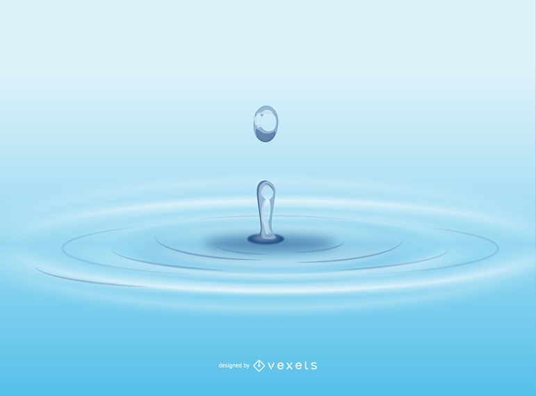 Realistic Water Drop Splash 771x570 Realistic Water Drop Splash