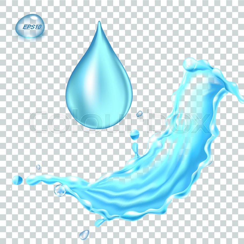 Water Drop Splash Vector at Vectorified.com | Collection of Water Drop ...