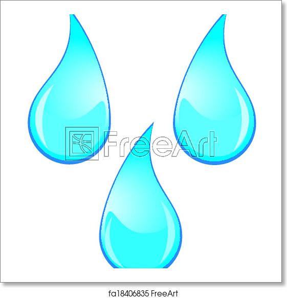 Free Art Print Of Water Drops Vector Water Drops Freeart 561x581 Free Art Print Of Water Drops Vector Water Drops Freeart