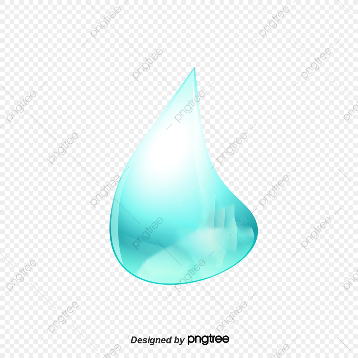 1200x1200 Vector A Drop Of Water, Drop Vector, Water Vector, Blue Png