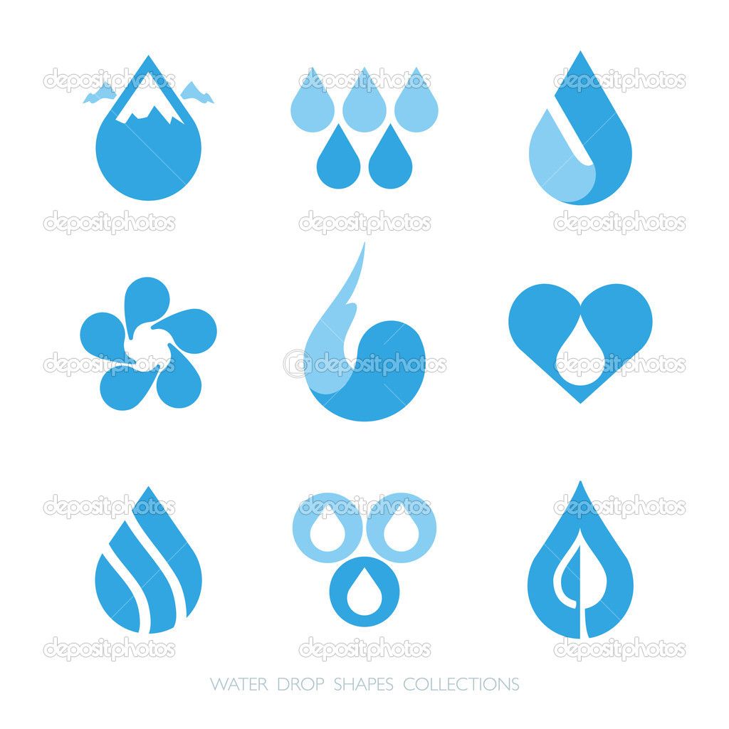 1024x1024 Water Drop Vector Images Design Logo Water Icon, Water Drop