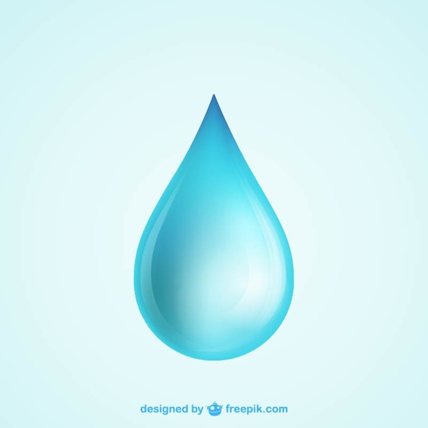 Water Drop Vector Image At Vectorifiedcom | Collection Of Water Drop