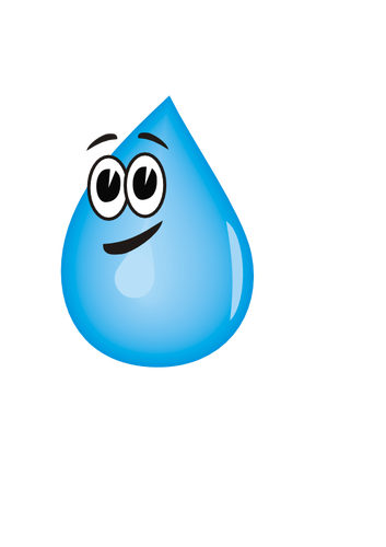 Free Water Drop Vector Image 353x500 Free Water Drop Vector Image