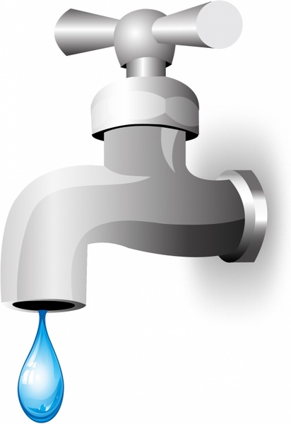 412x600 Water Tap Free Vector In Adobe Illustrator