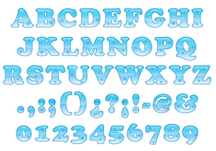 700x490 Bold Water Font