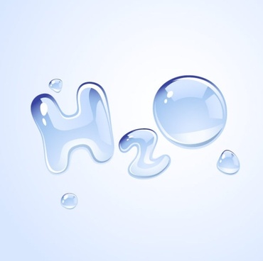 370x368 Water Font Vector Free Vector Download