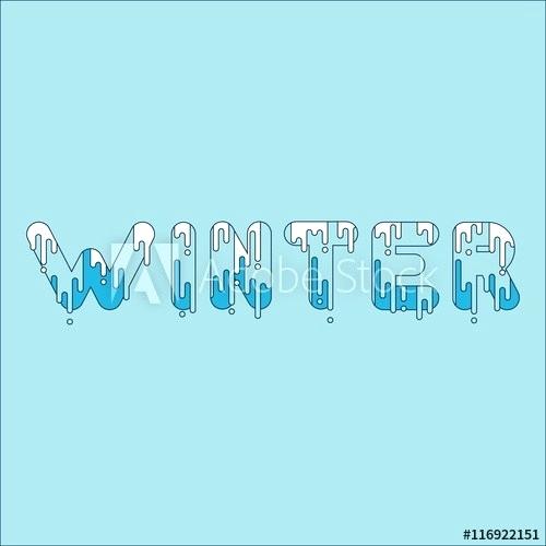 500x500 Water Dripping Font