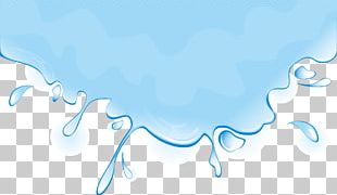 310x180 Blue Water Drops Vector Png Images, Blue Water Drops Vector