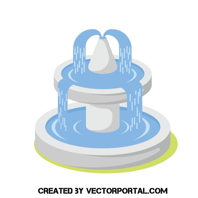 Fountain Vector Clip Art Various Vectors Free Vector Images 660x660 Fountain Vector Clip Art Various Vectors Free Vector Images