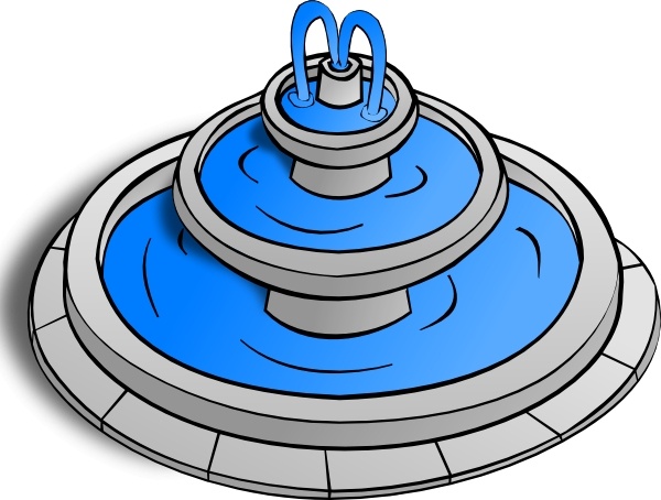 Fountain Vector Free Vector Download 600x454 Fountain Vector Free Vector Download