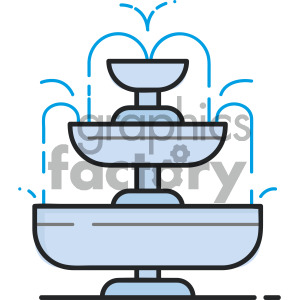 Water Fountain Vector Royalty Free Icon Art Clipart Royalty Free 300x300 Water Fountain Vector Royalty Free Icon Art Clipart Royalty Free