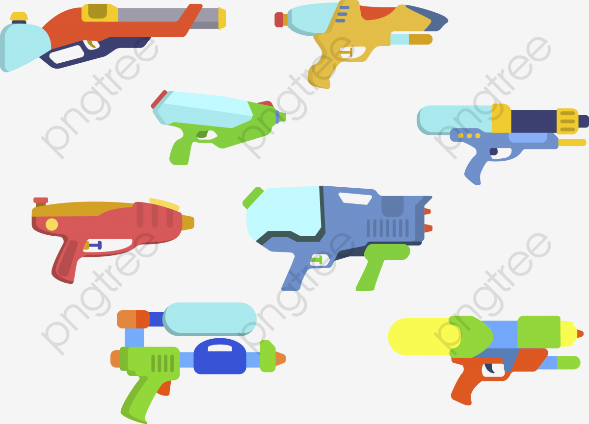 1200x865 Songkran Flat Water Gun, Water Vector, Gun Vector, Pistol Png
