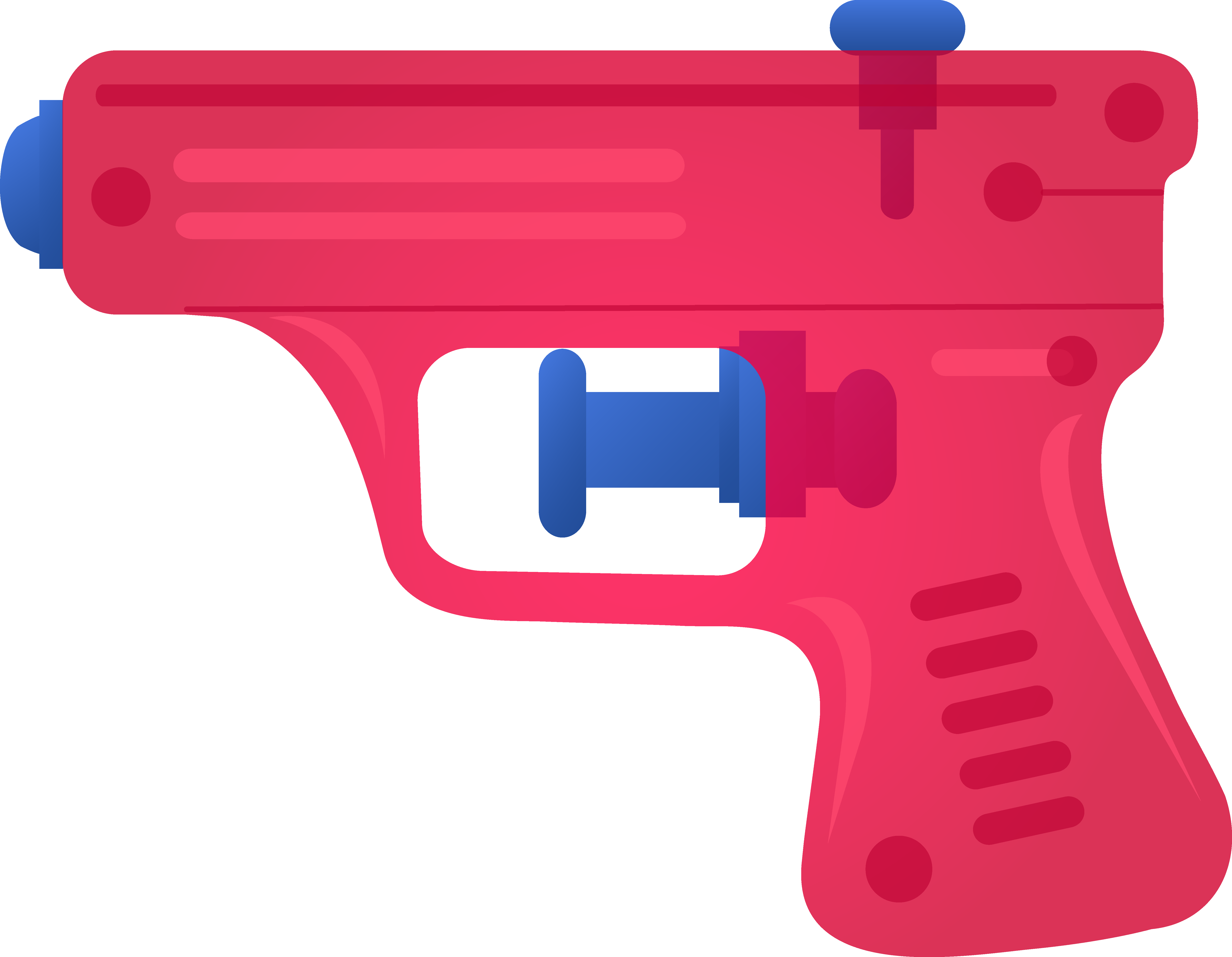 6232x4841 Squirt Gun Clipart