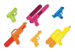 285x200 Water Gun Free Vector Graphic Art Free Download