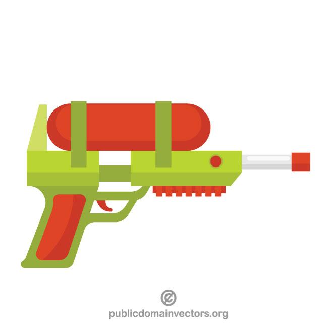 660x660 Water Pistol Vector Image