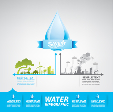 369x368 Water Infographic Vector Free Vector Download