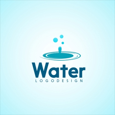 Water Logo Free Vector Download 368x368 Water Logo Free Vector Download
