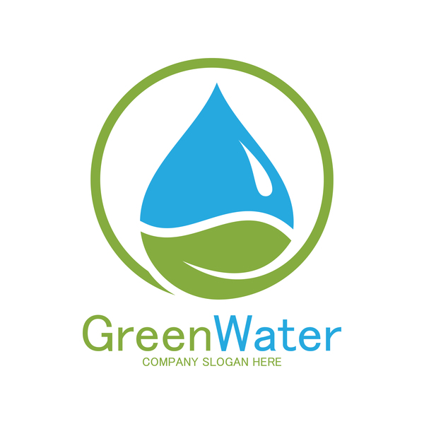 Green Water Logo Vector Free Download 600x600 Green Water Logo Vector Free Download