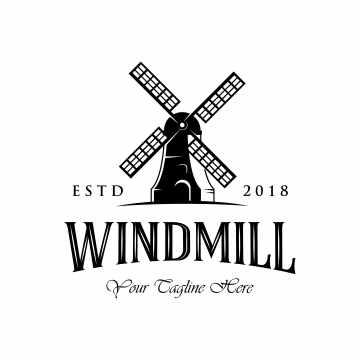 360x360 Mill Vector, Free Download Wind Mill, Water Mill, Mille Feuille