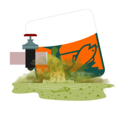 260x240 Pollution, Illustration, Cartoon, Megaphone, Communication, Font