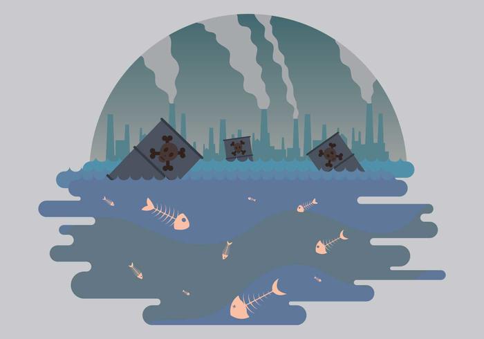 Water Pollution Vector at Vectorified.com | Collection of Water