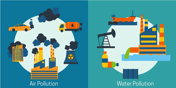 600x300 Pollution Free Vector Download