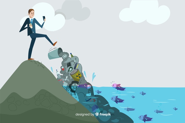 626x417 Water Pollution Vectors, Photos And Free Download