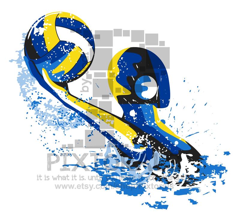 Water Polo Player Vector Set Of Png Etsy 794x737 Water Polo Player Vector Set Of Png Etsy