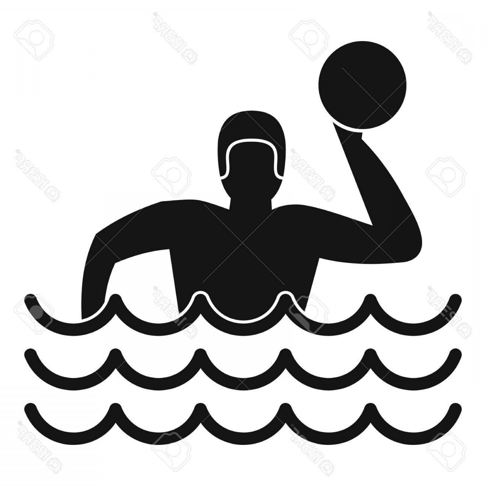 Water Polo Vector Wallkeeper 1560x1560 Water Polo Vector Wallkeeper