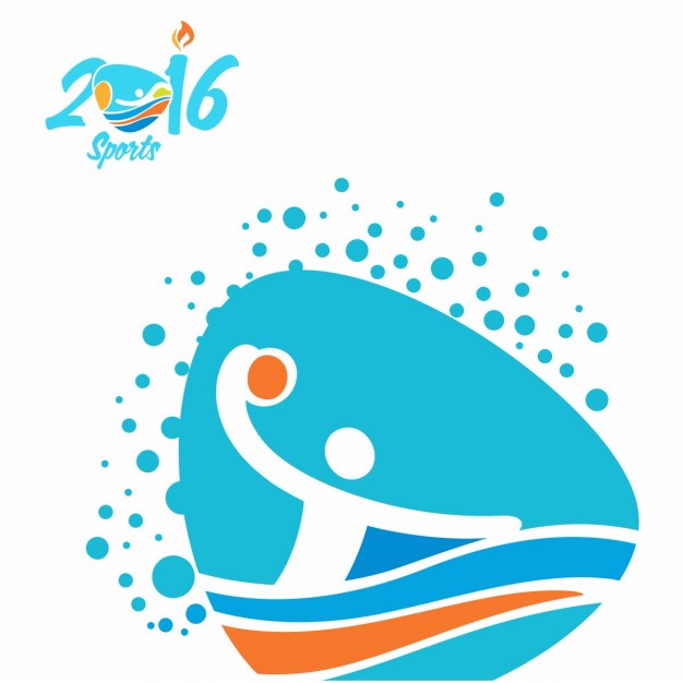 Water Polo Olympics Icon Vector Free Download 626x626 Water Polo Olympics Icon Vector Free Download
