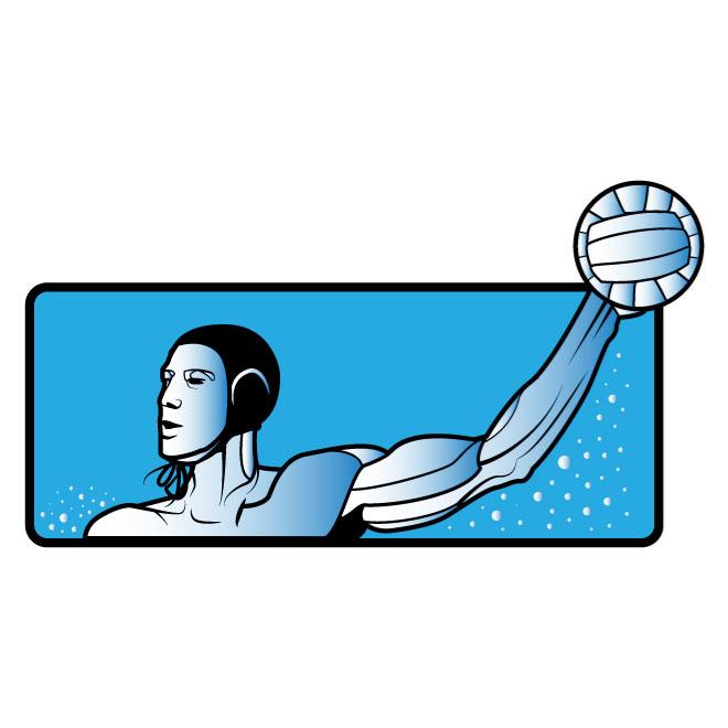 Water Polo Vector Image 660x660 Water Polo Vector Image