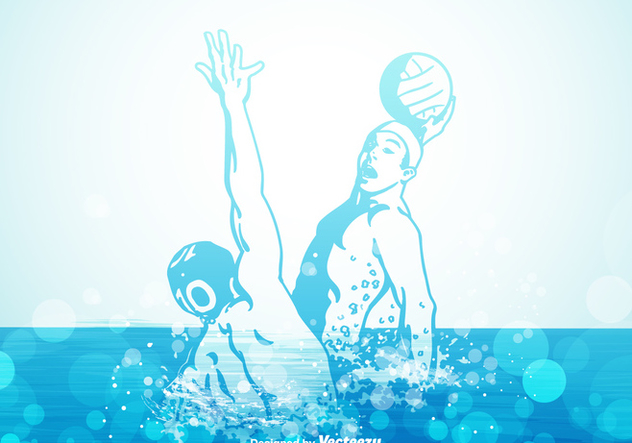 Free Water Polo Vector Illustration Free Vector Download 632x443 Free Water Polo Vector Illustration Free Vector Download