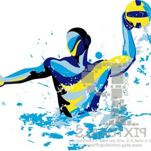 Mermaid Plays Water Polo Vector Soidergi 300x300 Mermaid Plays Water Polo Vector Soidergi