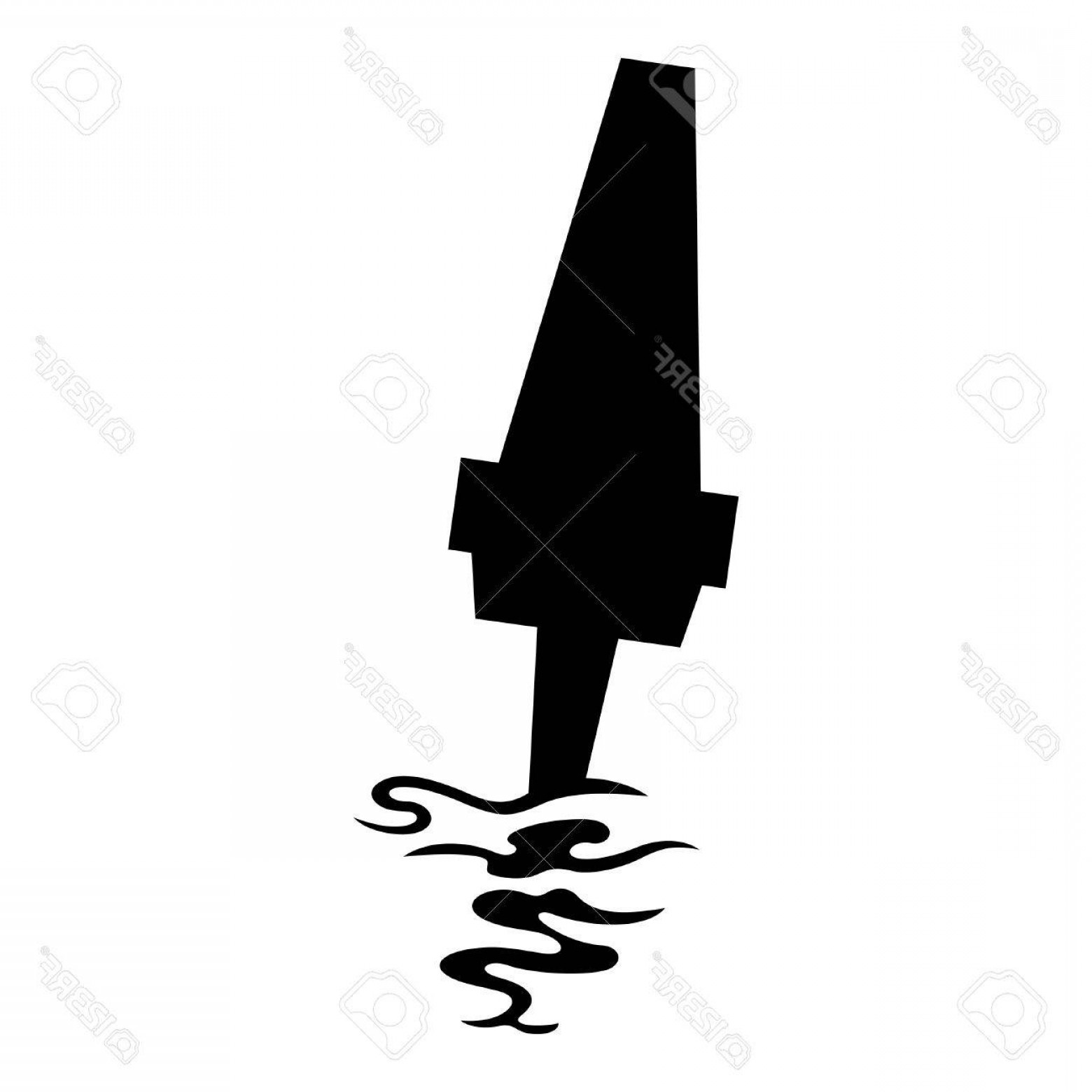 1560x1560 Buoy Silhouette Vector Catchsplace