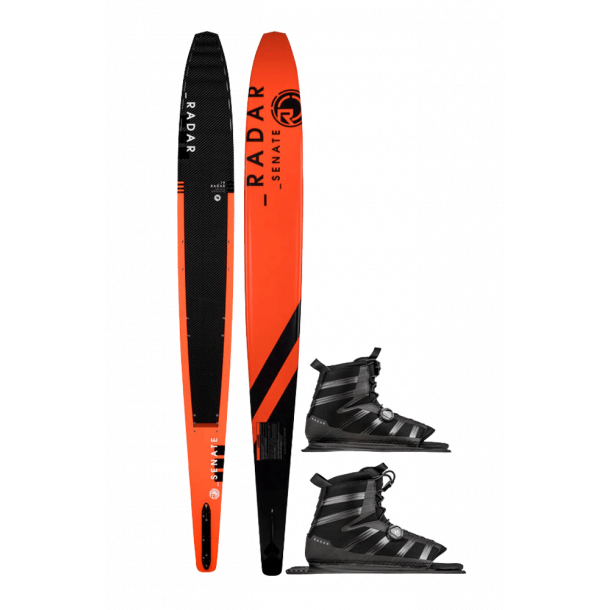 610x610 Radar Graphite Senate Water Ski W Double Boa Vector Boot