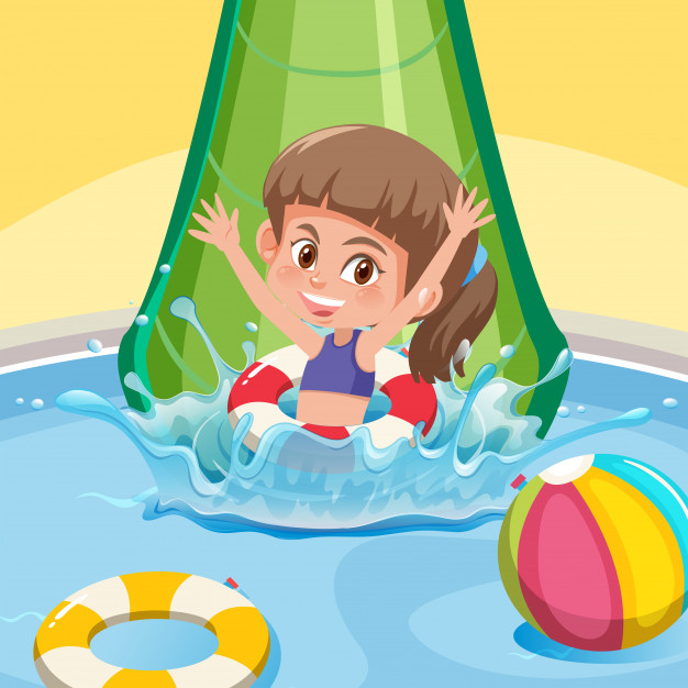 Water Slide Vector