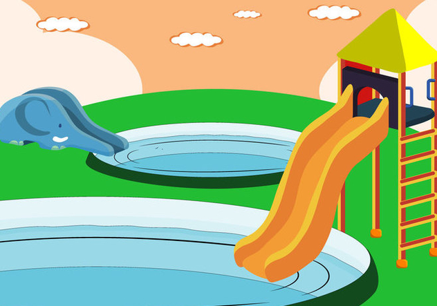 Vector Water Slide For Kids Free Vector Download Cannypic 632x443 Vector Water Slide For Kids Free Vector Download Cannypic