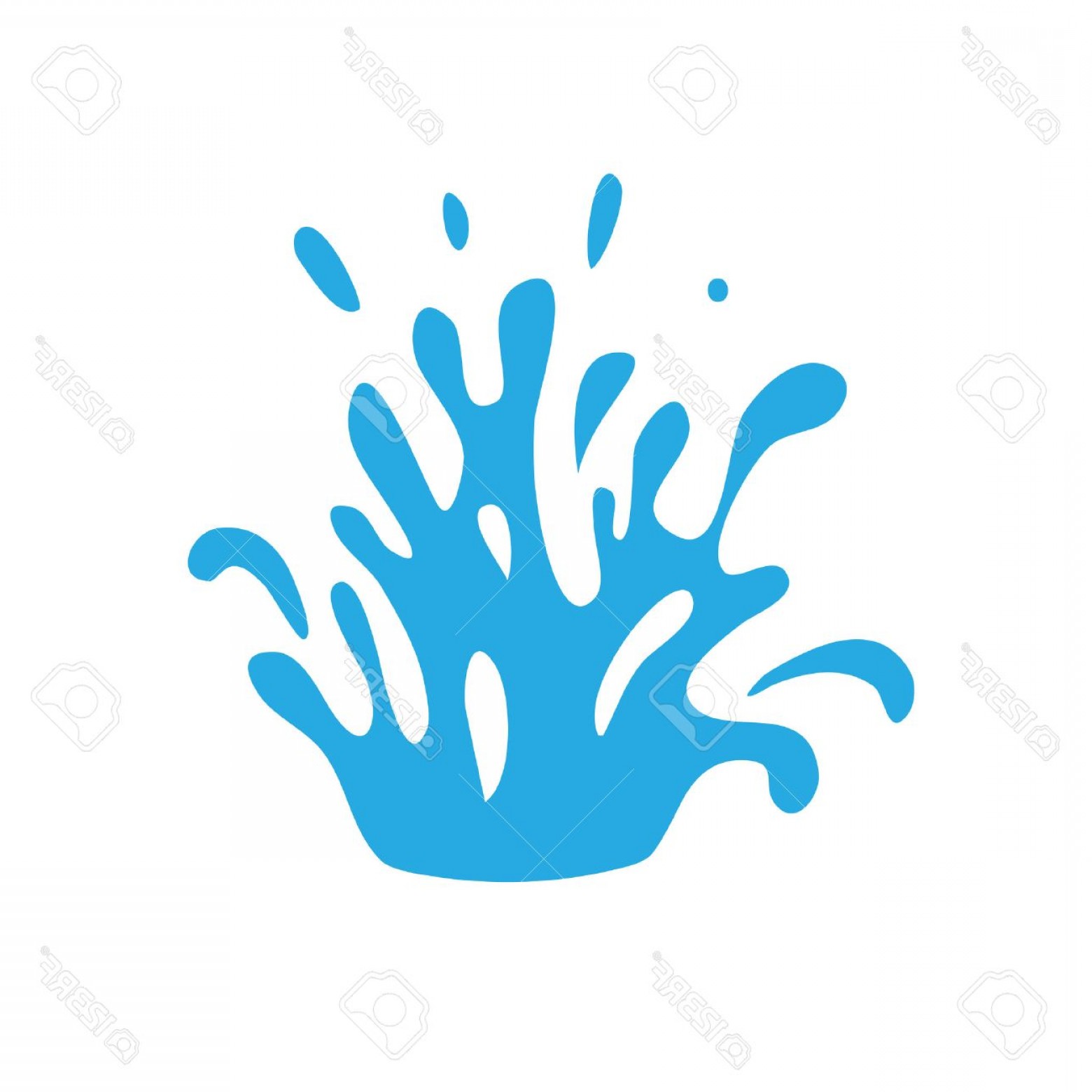 Photostock Vector Blue Water Splash Vector Illustration Soidergi 1560x1560 Photostock Vector Blue Water Splash Vector Illustration Soidergi