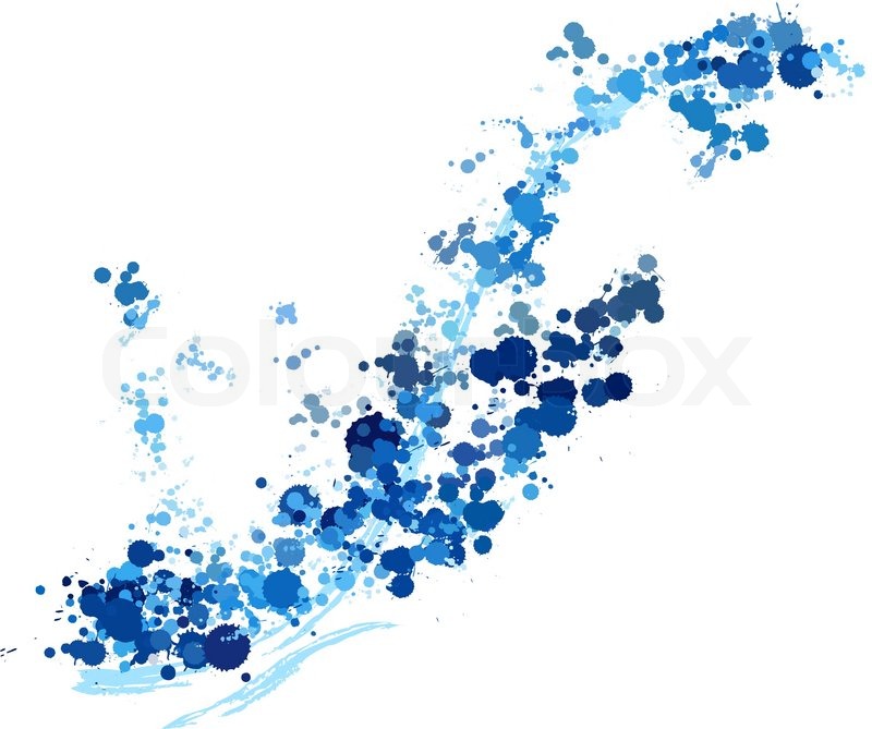 Fresh Blue Water Splash Vector Stock Vector Colourbox 800x669 Fresh Blue Water Splash Vector Stock Vector Colourbox