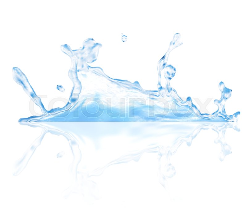 Realistic Blue Water Splash Vector Stock Vector Colourbox 800x685 Realistic Blue Water Splash Vector Stock Vector Colourbox