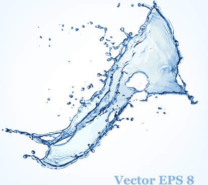 Water Splash Vector Free Vector Download 413x368 Water Splash Vector Free Vector Download