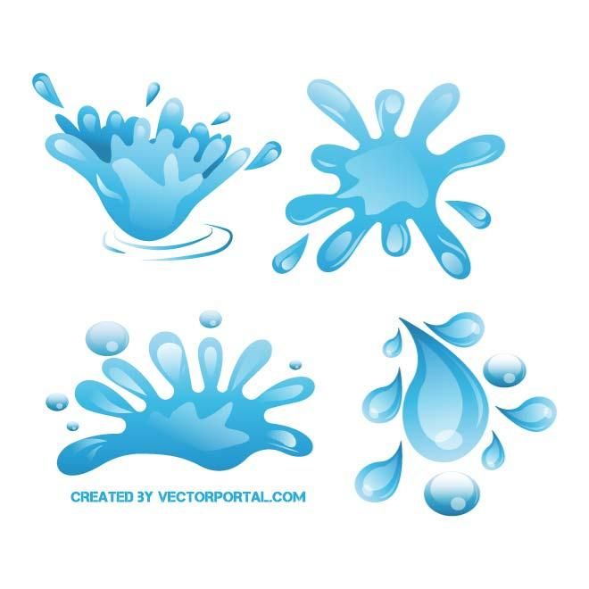 Water Splash Vector Set Various Vectors In Water Drawing 660x660 Water Splash Vector Set Various Vectors In Water Drawing
