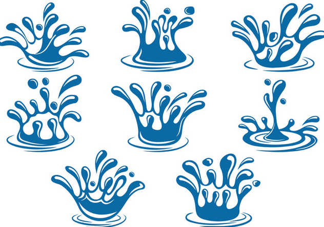 Set Of Water Splash Vector Free Vector Download Cannypic 632x443 Set Of Water Splash Vector Free Vector Download Cannypic