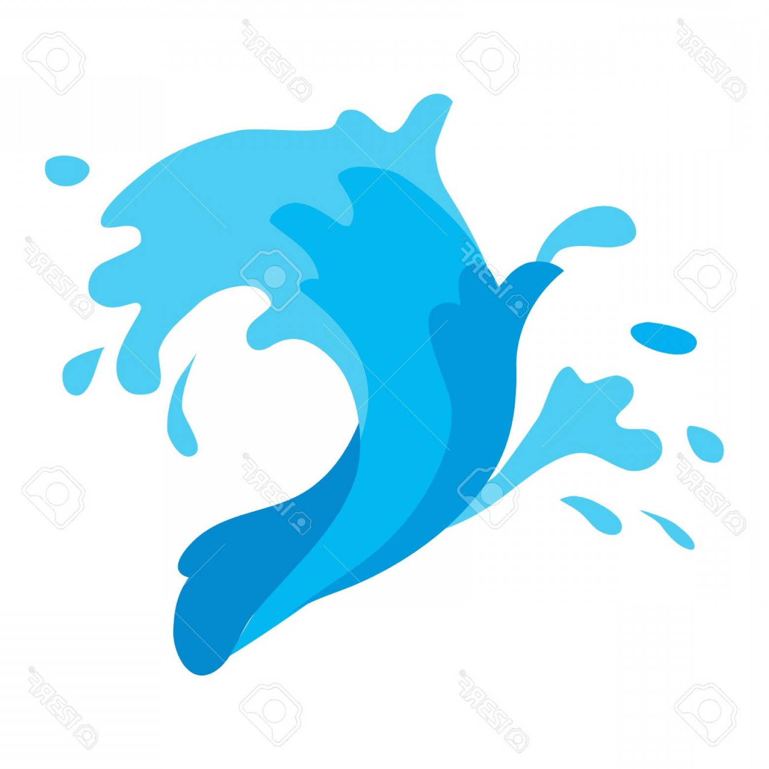 Water Splash Vector Free At Collection Of Water