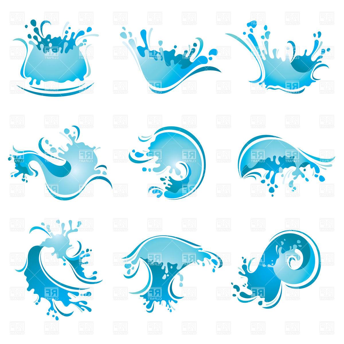Water Splash Vector Free at Vectorified.com | Collection of Water