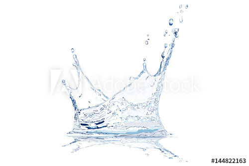 Realistic Water Splash Vector Illustration 500x334 Realistic Water Splash Vector Illustration