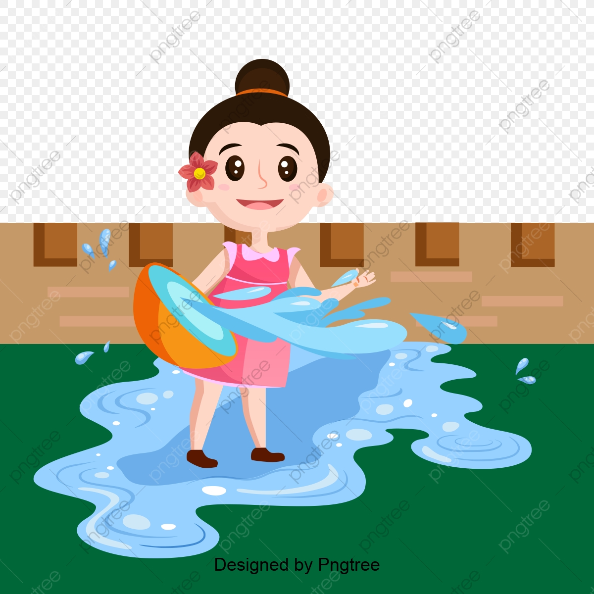 1200x1200 Girls Pink Blue Splatter, The Water Pink Blue Png And Vector